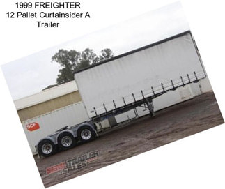 1999 FREIGHTER 12 Pallet Curtainsider A Trailer