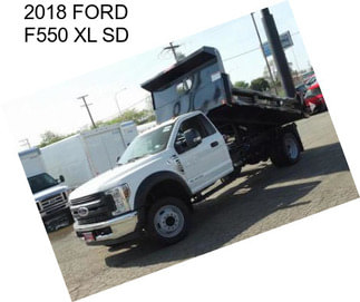 2018 FORD F550 XL SD