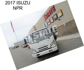 2017 ISUZU NPR