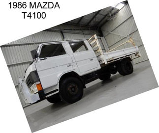 1986 MAZDA T4100