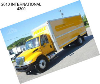 2010 INTERNATIONAL 4300