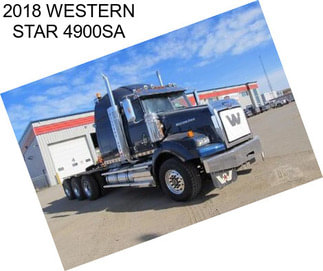 2018 WESTERN STAR 4900SA