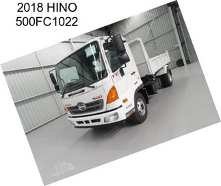 2018 HINO 500FC1022