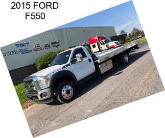 2015 FORD F550