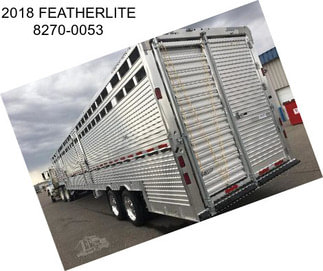 2018 FEATHERLITE 8270-0053