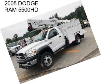 2008 DODGE RAM 5500HD