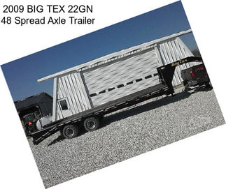 2009 BIG TEX 22GN 48\