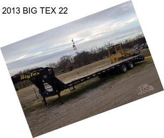 2013 BIG TEX 22