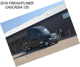 2016 FREIGHTLINER CASCADIA 125