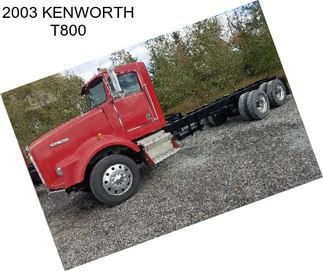 2003 KENWORTH T800