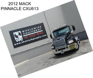 2012 MACK PINNACLE CXU613