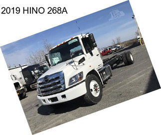 2019 HINO 268A