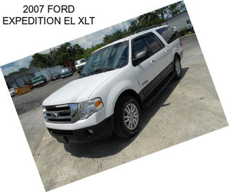 2007 FORD EXPEDITION EL XLT