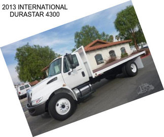 2013 INTERNATIONAL DURASTAR 4300