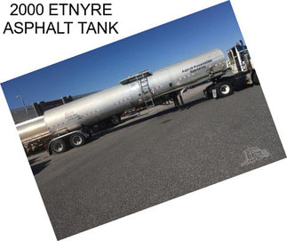 2000 ETNYRE ASPHALT TANK