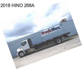 2018 HINO 268A