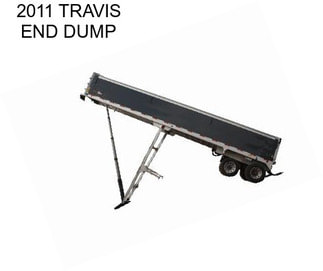 2011 TRAVIS END DUMP