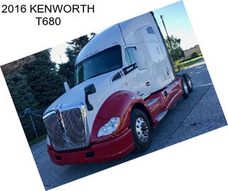 2016 KENWORTH T680