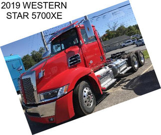 2019 WESTERN STAR 5700XE