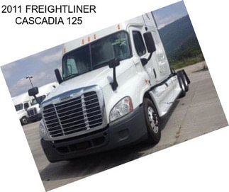 2011 FREIGHTLINER CASCADIA 125