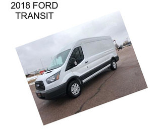 2018 FORD TRANSIT