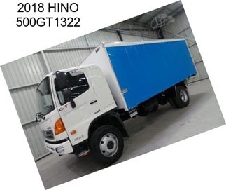 2018 HINO 500GT1322