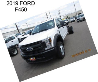 2019 FORD F450