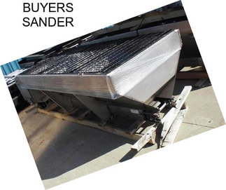 BUYERS SANDER