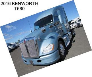 2016 KENWORTH T680