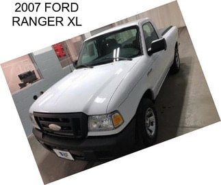 2007 FORD RANGER XL