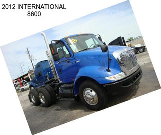 2012 INTERNATIONAL 8600