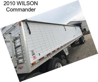 2010 WILSON Commander