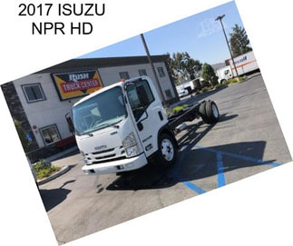 2017 ISUZU NPR HD