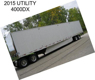 2015 UTILITY 4000DX