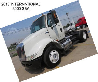 2013 INTERNATIONAL 8600 SBA