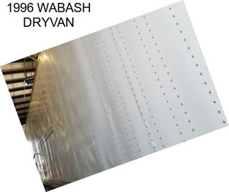 1996 WABASH DRYVAN