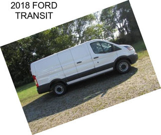 2018 FORD TRANSIT