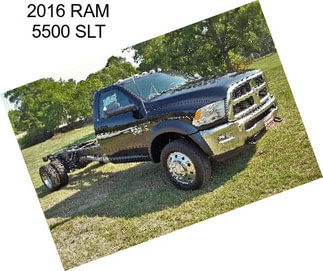 2016 RAM 5500 SLT