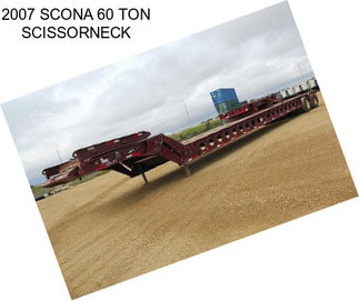 2007 SCONA 60 TON SCISSORNECK