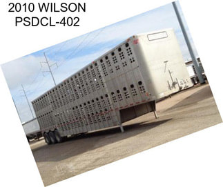 2010 WILSON PSDCL-402