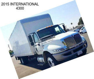 2015 INTERNATIONAL 4300