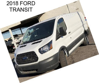 2018 FORD TRANSIT