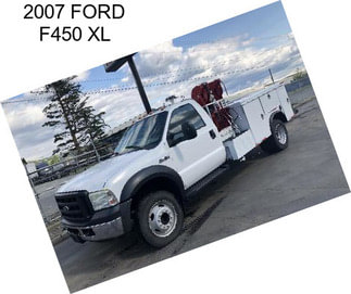 2007 FORD F450 XL