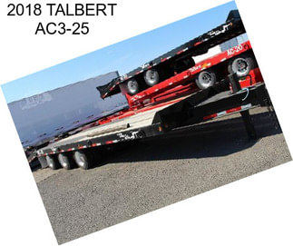 2018 TALBERT AC3-25