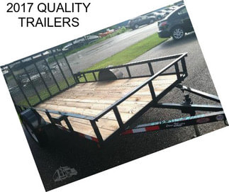 2017 QUALITY TRAILERS