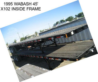 1995 WABASH 45\' X102 INSIDE FRAME
