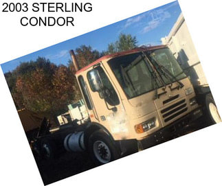 2003 STERLING CONDOR