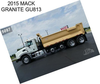 2015 MACK GRANITE GU813