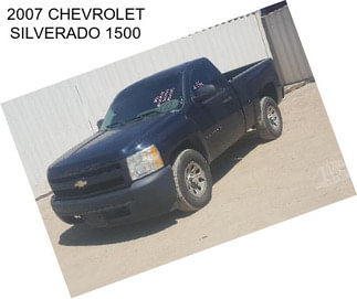 2007 CHEVROLET SILVERADO 1500