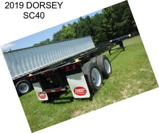 2019 DORSEY SC40